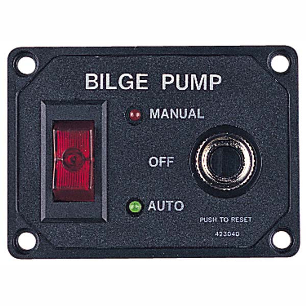 Sea Dog Bilge Pump Switch Panel w/ Circuit Breaker